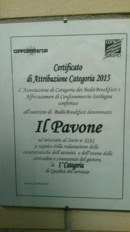 B&B Il Pavone Sassari Eksteriør bilde